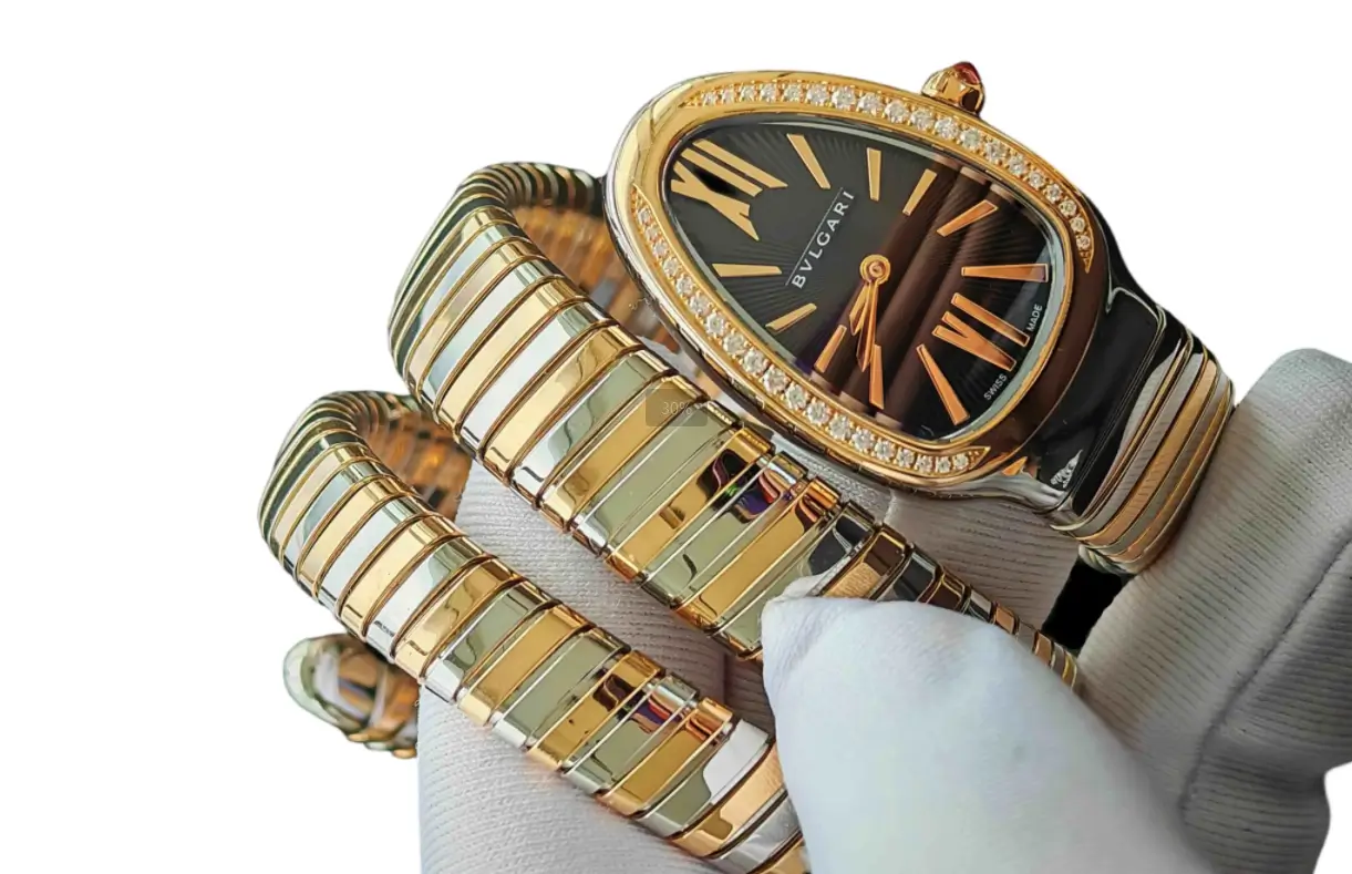 Bvlgari Serpenti Tubogas 102099 Discover the beauty of the Serpenti Tubogas Watch 102099, blending sensual curves with Bulgari’s legendary jewelry craftsmanship.