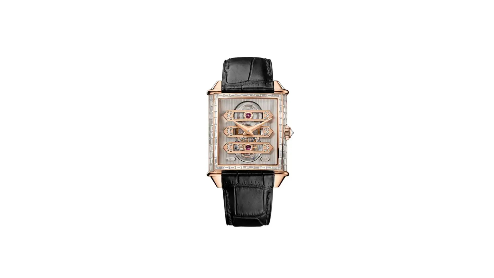 Girard-Perregaux Vintage 1945 XXL Large Date and Moon Phases Watch Girard-Perregaux Vintage 1945 XXL Large Date and Moon Phases men’s watch with rectangular case and moon phase display